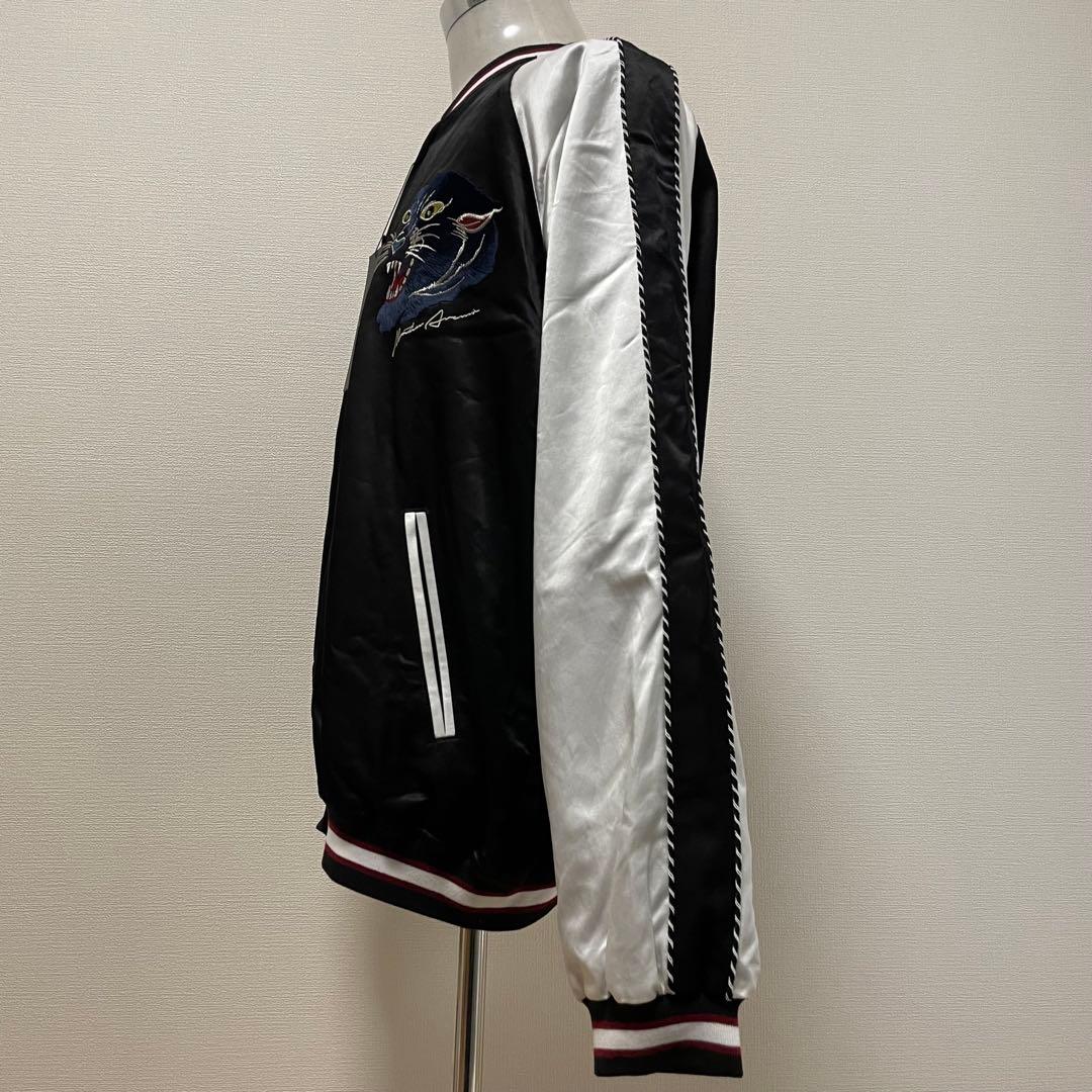 完売品　MATIN AVENIR スカジャン壱　黒豹　近年モデル　刺繍　タグ付