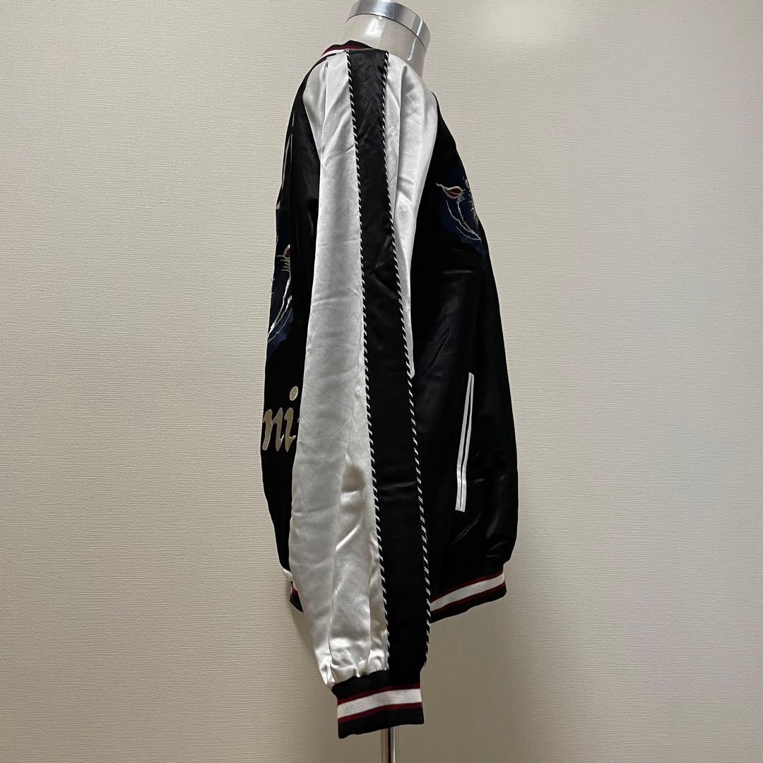 完売品　MATIN AVENIR スカジャン壱　黒豹　近年モデル　刺繍　タグ付