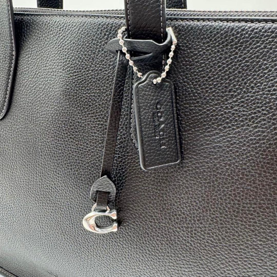 現行/未使用✨ コーチ アイザック ワークバッグ 2way ビジネス A4 黒