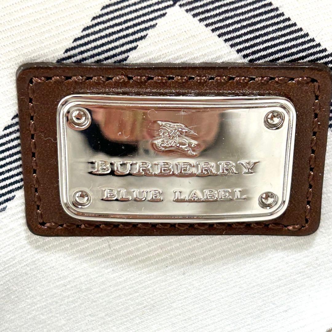 ✨美品✨ BURBERRY BLUELABEL アクセサリーポーチ ハンドバッグ