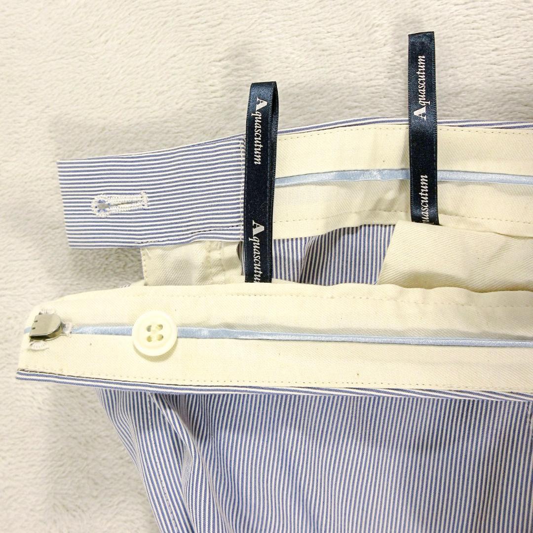 ✨キャリアウーマン御用達/涼快✨アクアスキュータム パンツスーツ L 極美品