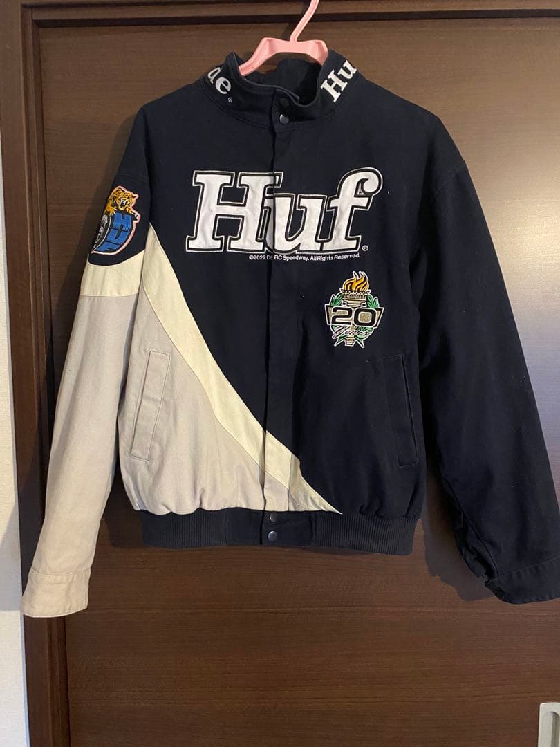 激レア　HUF (ハフ) ライダースジャケット