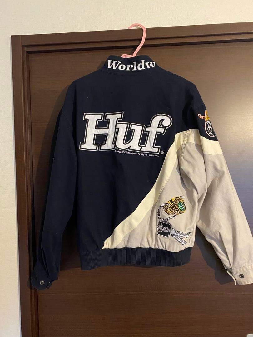 激レア　HUF (ハフ) ライダースジャケット