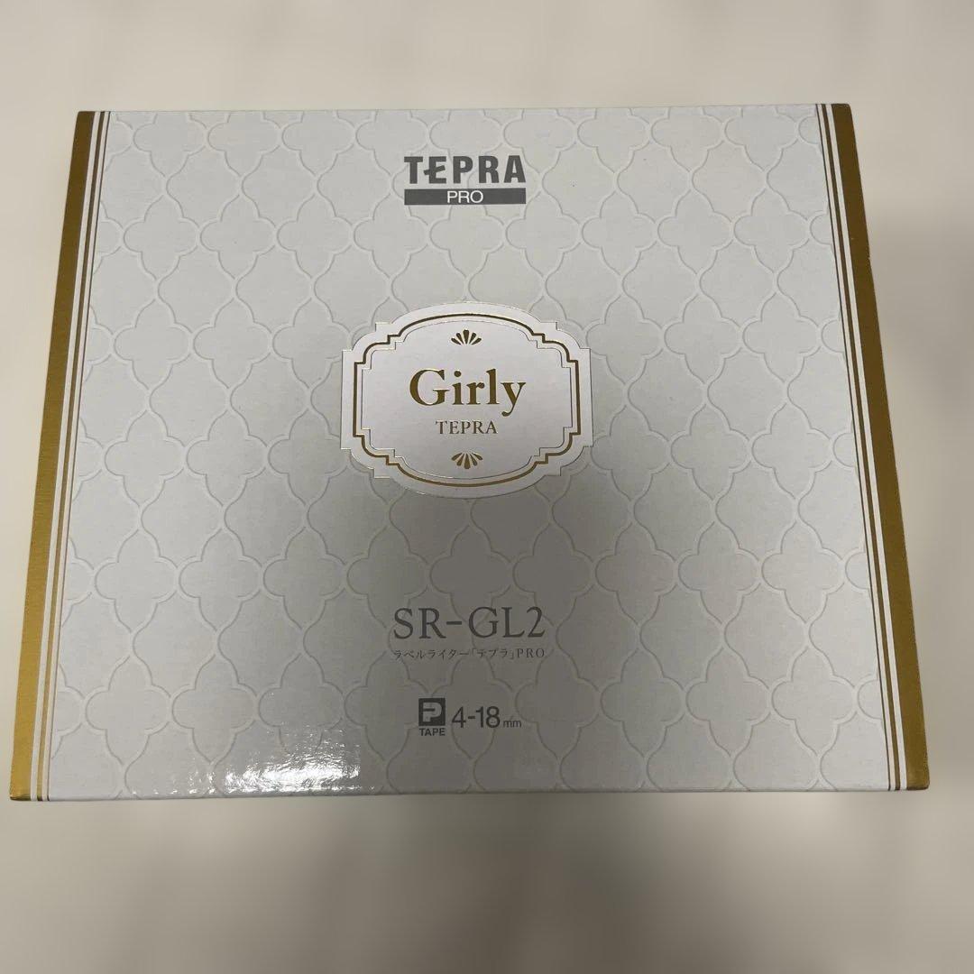 ラベルライター テプラ PRO コーラルピンク SR-GL2 ガーリーテプラ