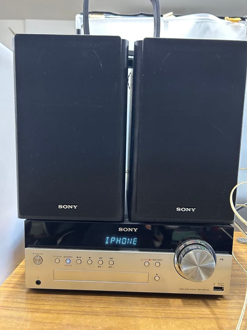 【リモコン無し】SONY HCD-SBT100 コンポ Bluetooth対応