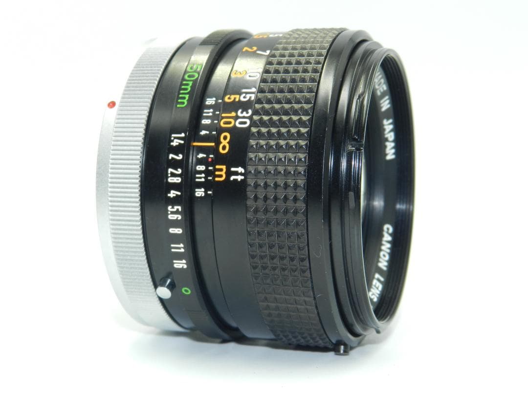 決算セールCanon AE-1 FD 50 1.4 SSC 極美品
