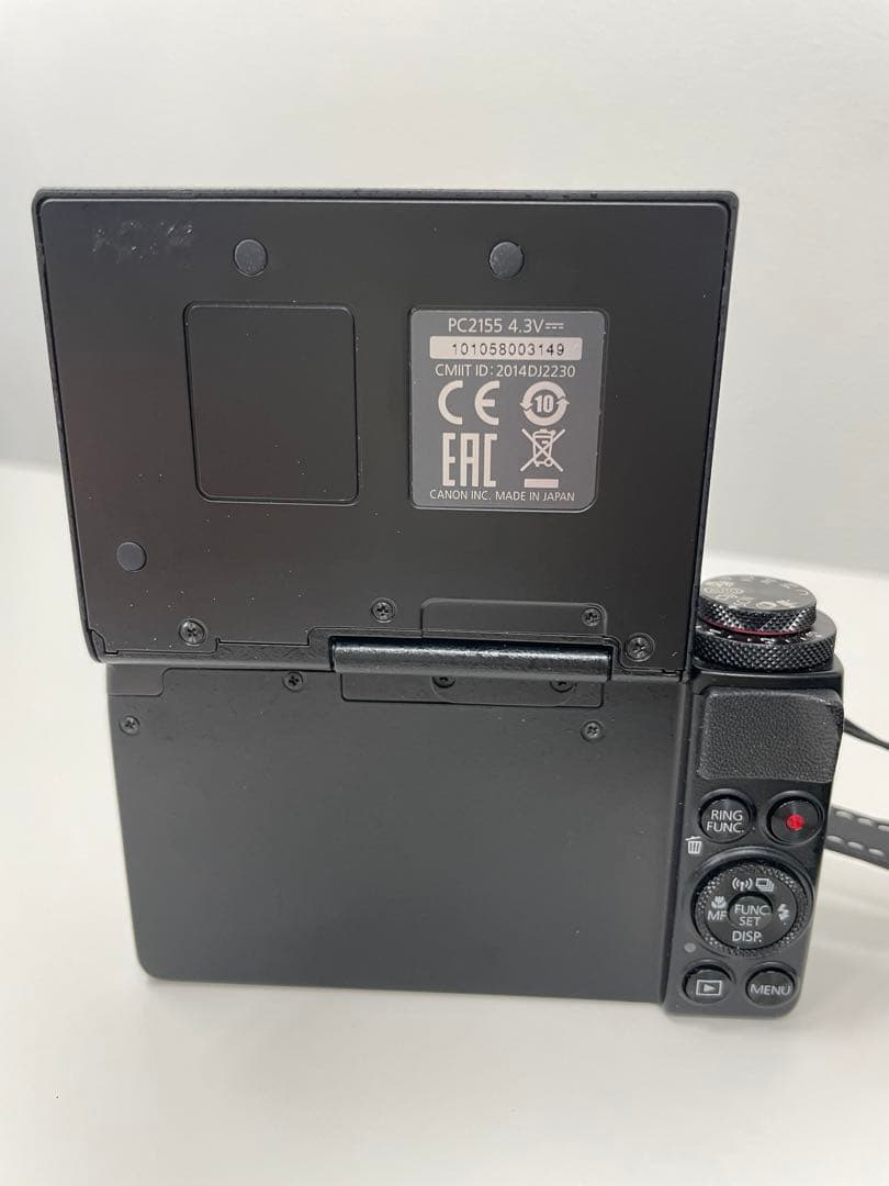 Canon G7X デジタルカメラ 本体、バッテリー、充電器、ストラップ