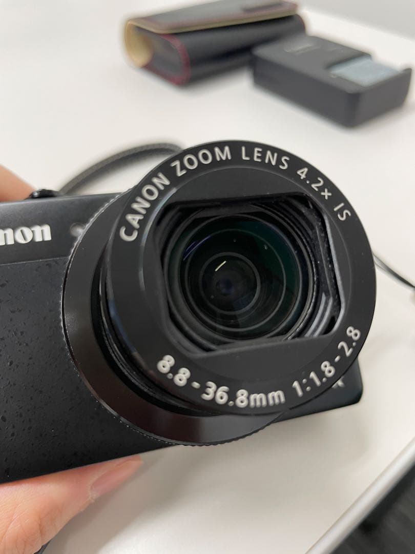 Canon G7X デジタルカメラ 本体、バッテリー、充電器、ストラップ