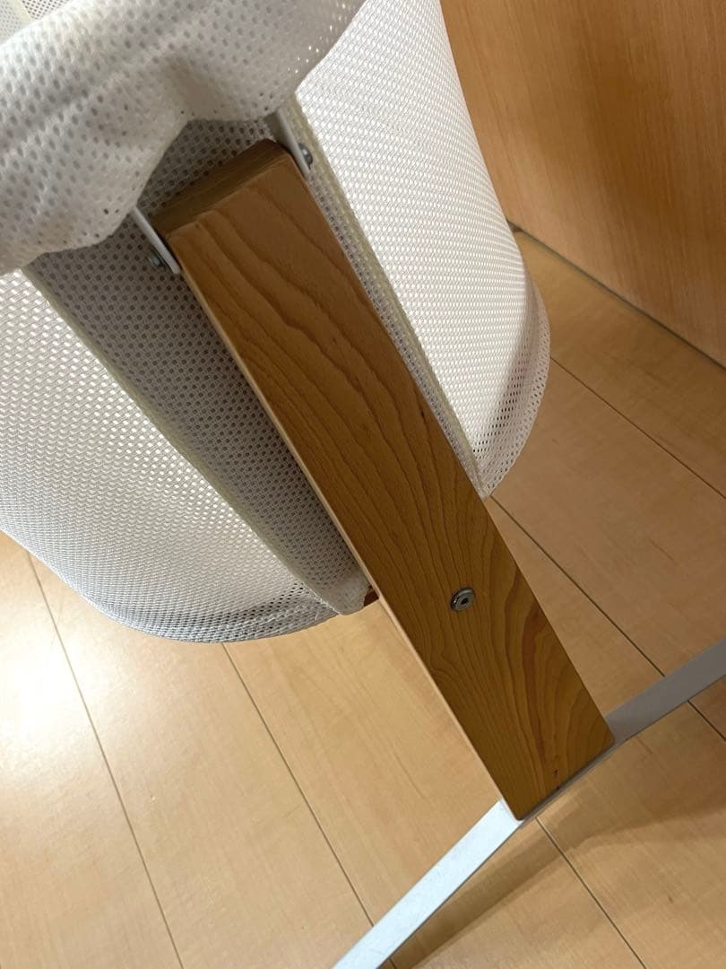 美品　ベビービョルン　クレードルハーモニー キャノピーつき