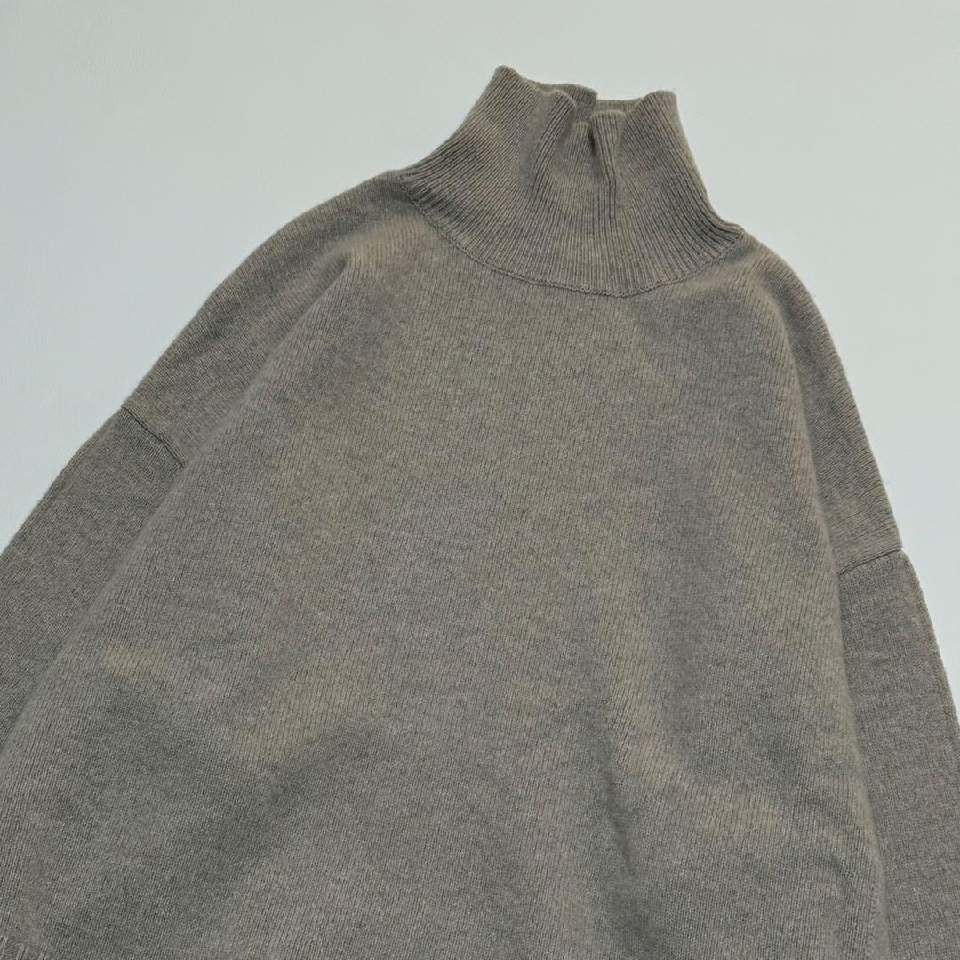 美品✨ LE PHIL ルフィル　ウールシルクカシミアハイネックニット