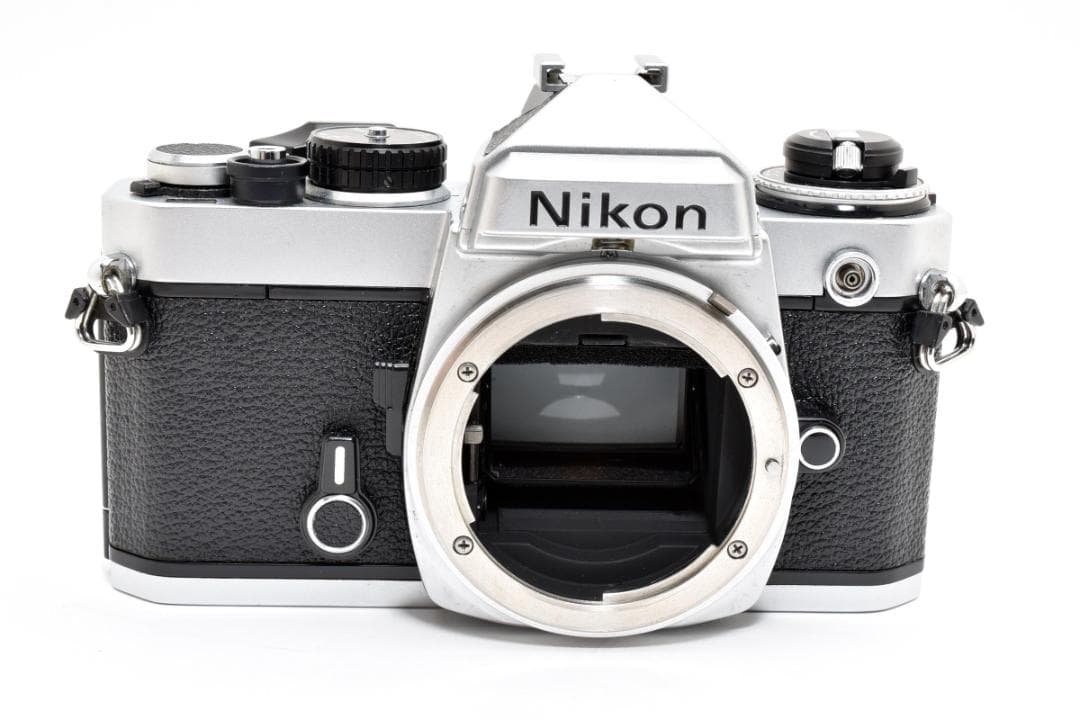 超美品 NIKON FE シルバー フィルムカメラ　モルト新品交換済 H254