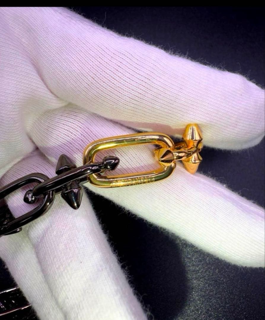 ジルコニア　タイタンスパイク　ブレスレット　ゴールド　登坂広臣　OMI 着用