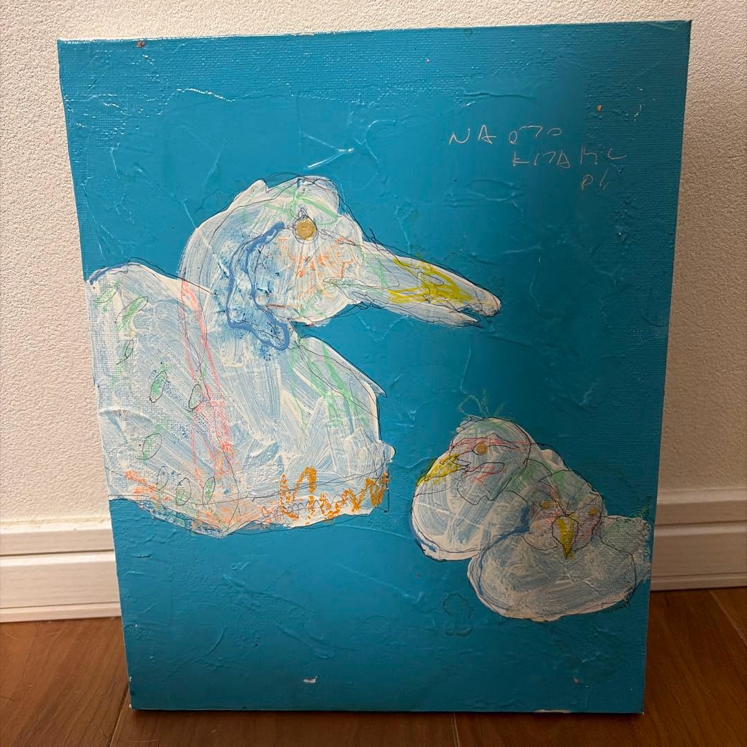 NAOTO KITAMU 鳥の絵 2012年作