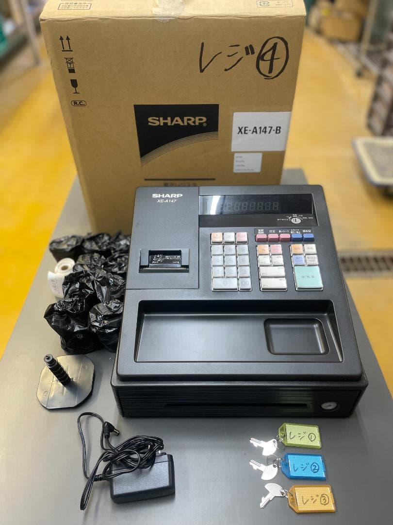 SHARP　レジスタ　XE-A147-B