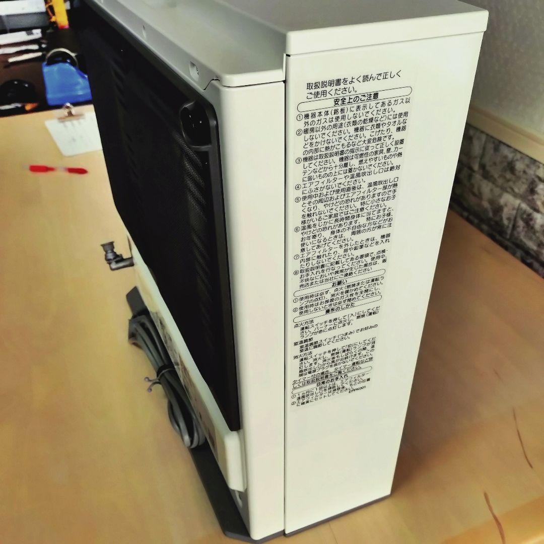 22年製 ノーリツ ガスファンヒーター GFH-4006S-W5 プロパン