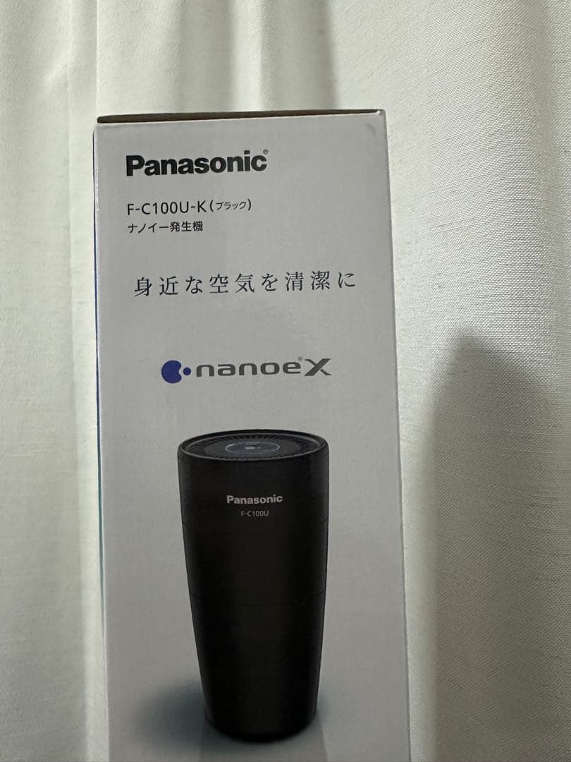 Panasonic F-C100U-K ブラック ナノイー発生器