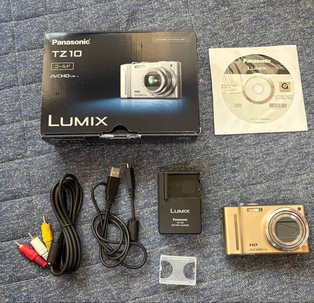 Panasonic LUMIX DMC-TZ10 デジタルカメラ　中古