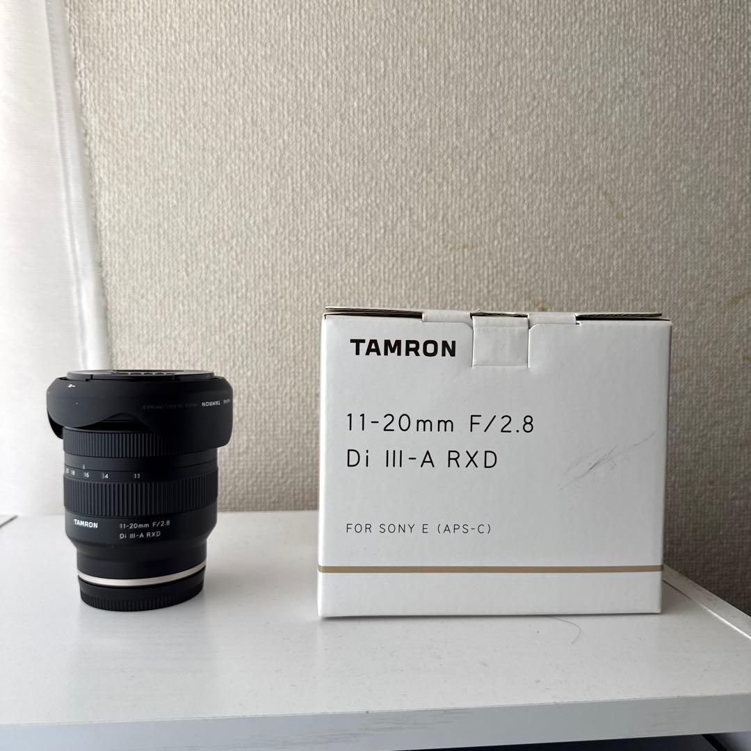 TAMRON 11-20mm F2.8 Di Ⅲ-A RXD ソニーEマウント