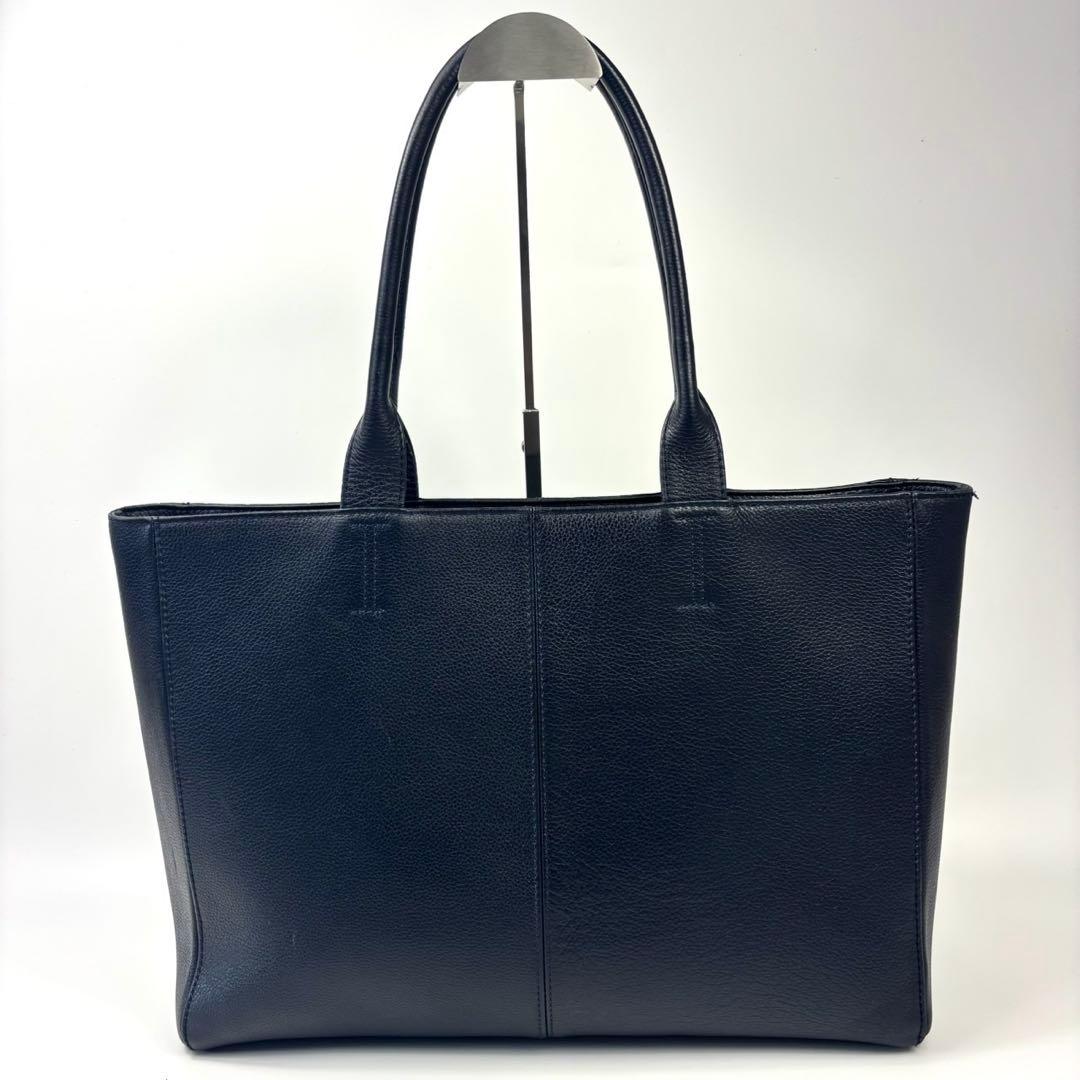 【美品】 シップス レザー トートバッグ A4サイズ 大容量 通勤 通学