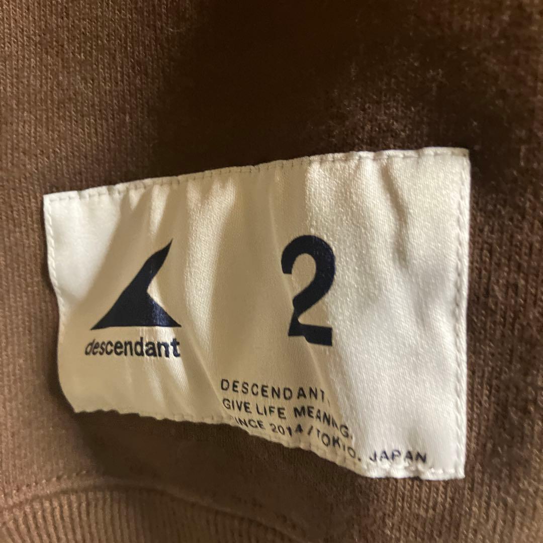 DESCENDANT 24aw HORIZON CREW NECK スウェット