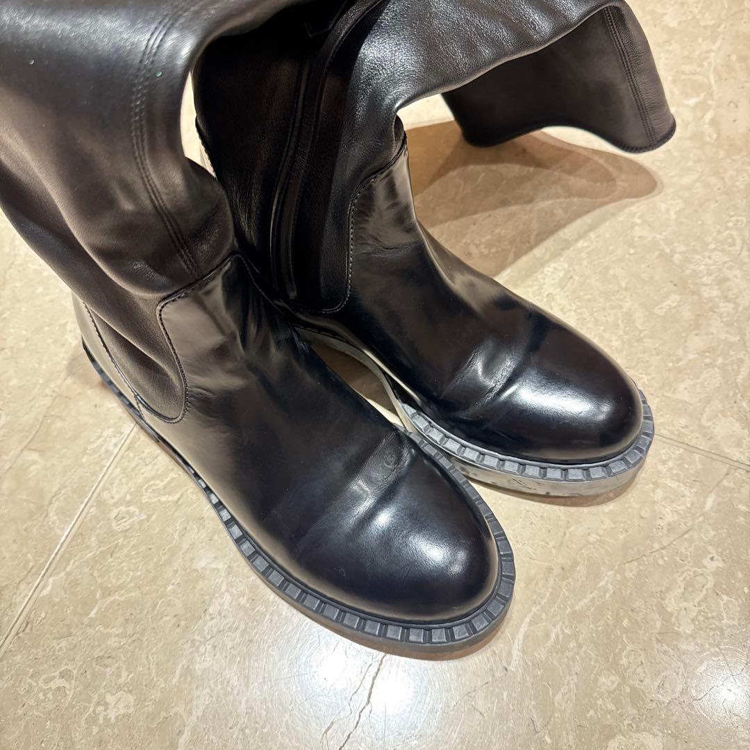 プラダ　ブーツ美品