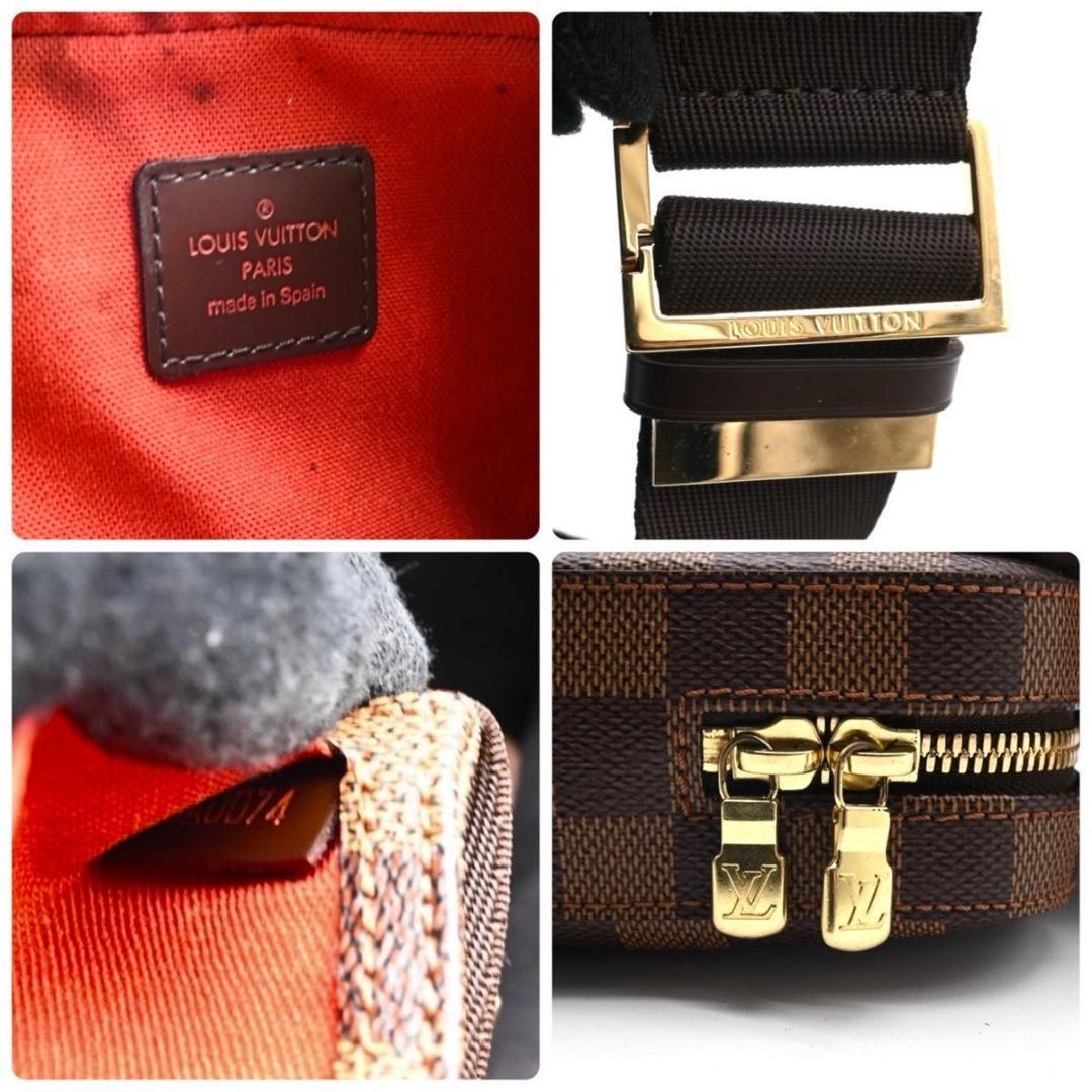 ルイヴィトン ダミエ ボディバッグ ジェロニモス ショルダーバッグ ブラウン