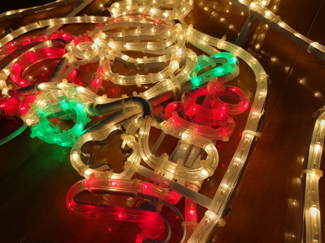 えんとつサンタ LED イルミネーション(稀少品)