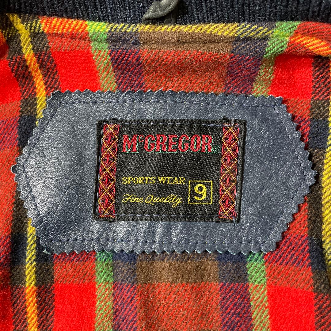 高級希少　McGREGOR sheep suede bomber jacket