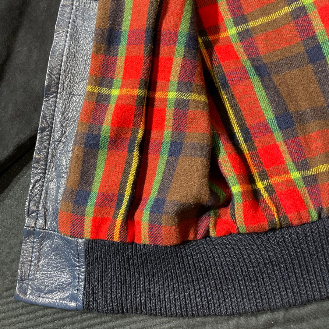 高級希少　McGREGOR sheep suede bomber jacket