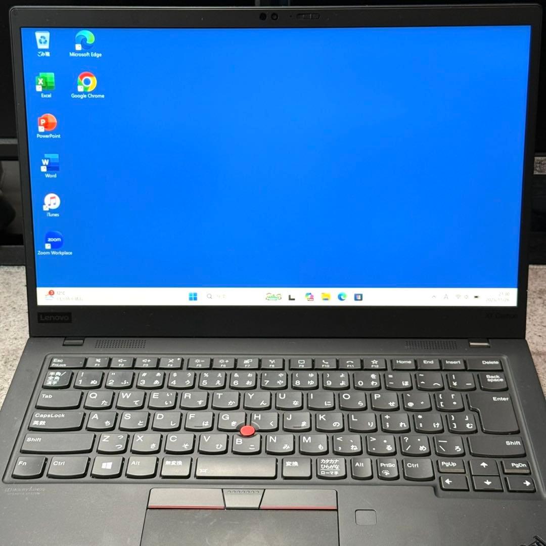 ThinkPad 第10世代i5 薄型1.1kg 高速静音 高音質 11Pro