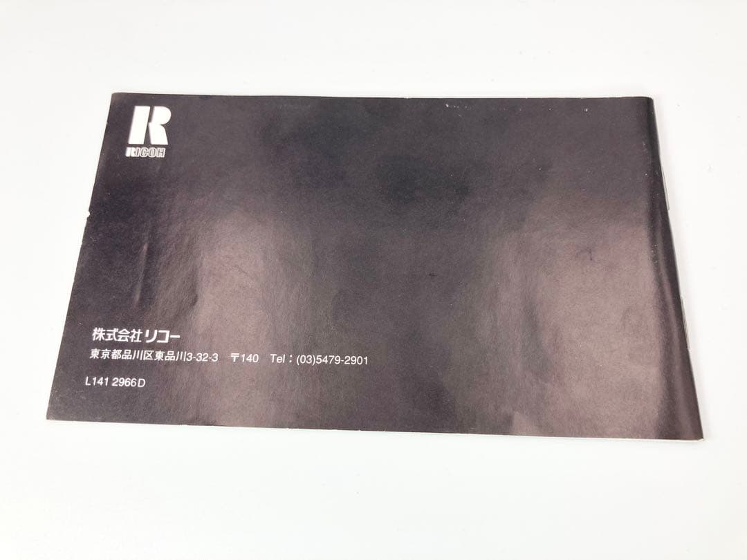 【動作品】RICOH GR1 コンパクトカメラ　動作確認済み　C1