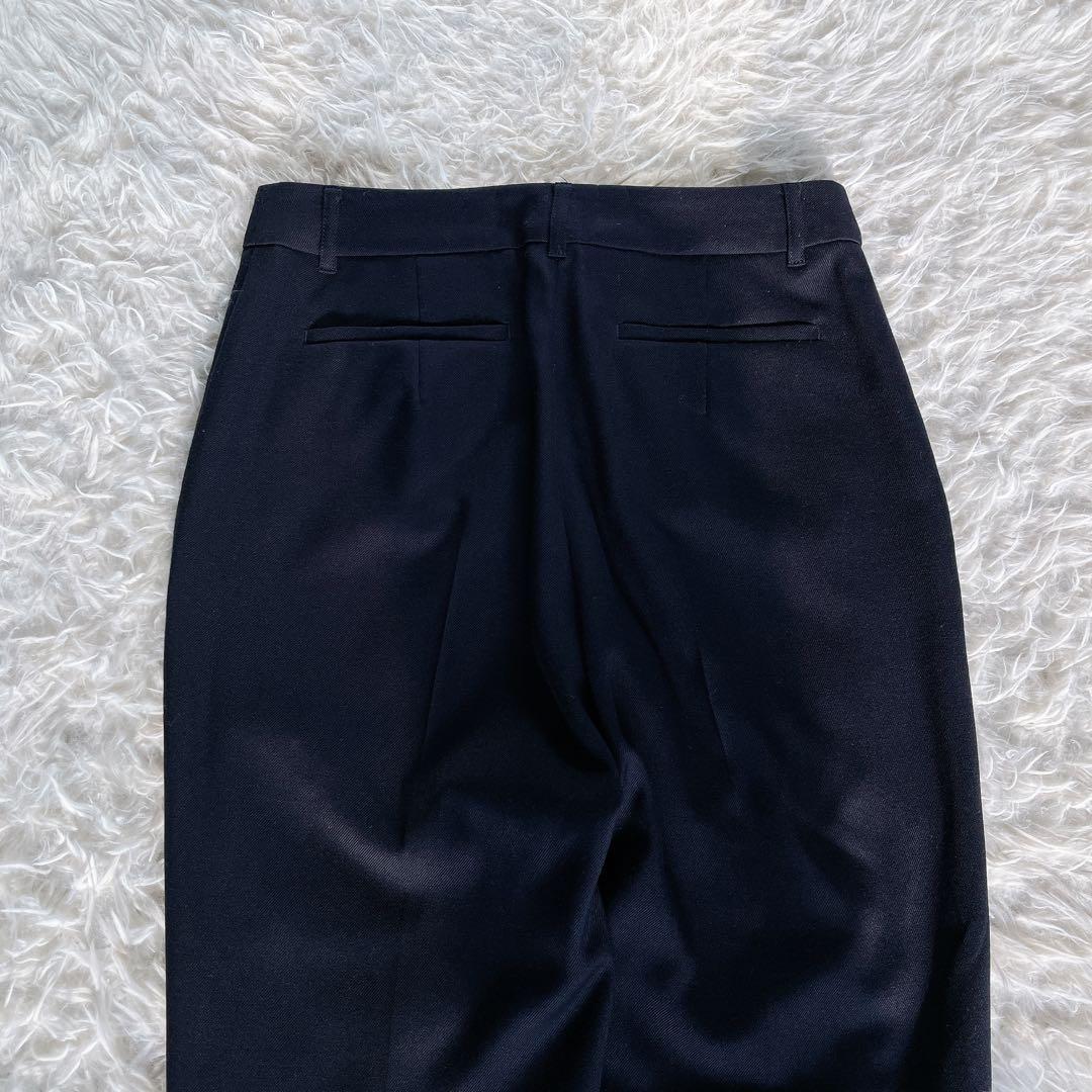 【ナチュラルビューティーベーシック】ノーカラージャケット パンツ セットアップM