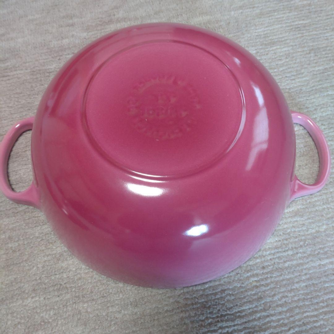 ル・クルーゼ 両手鍋 26cm ピンク