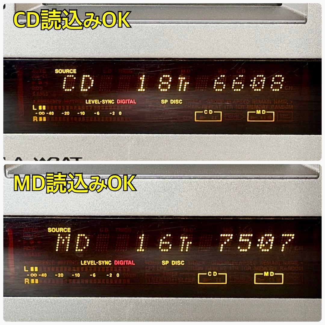 ONKYO「FR-7GX」CD・MD搭載ミニコンポ