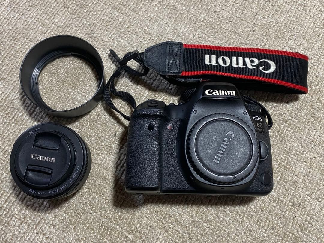 Canon 6D mark Ⅱ ボディ 50 mm単焦点