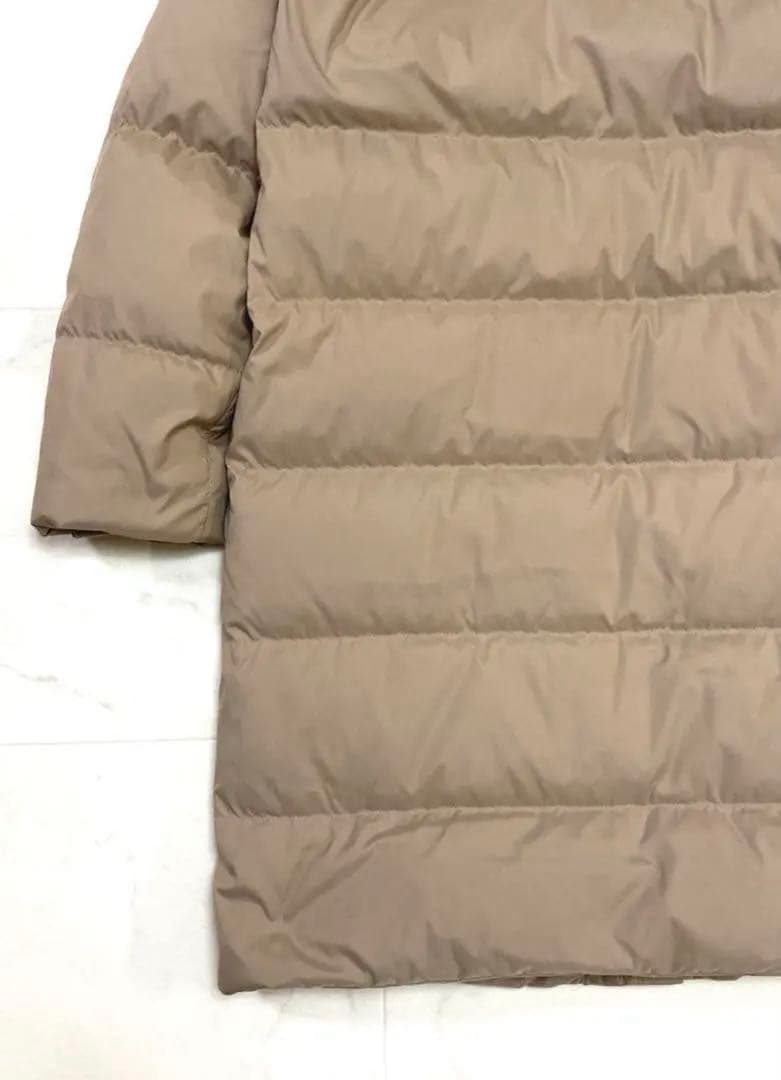 ☆極美品☆アーバンリサーチ定価33,000円ラビットフードストレッチロングダウン