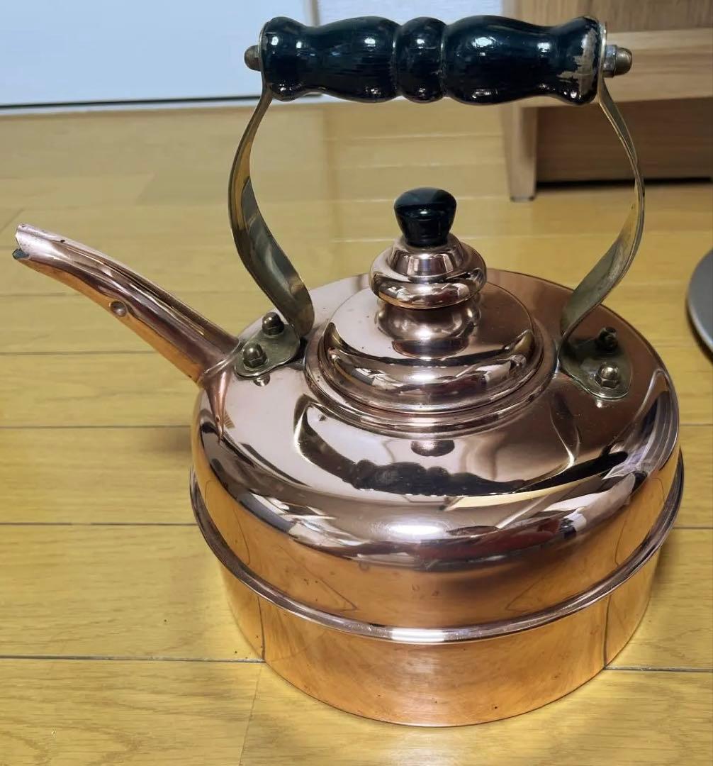 【1点本日限定特価】 シンプレックス　銅製ケトル　Simplex