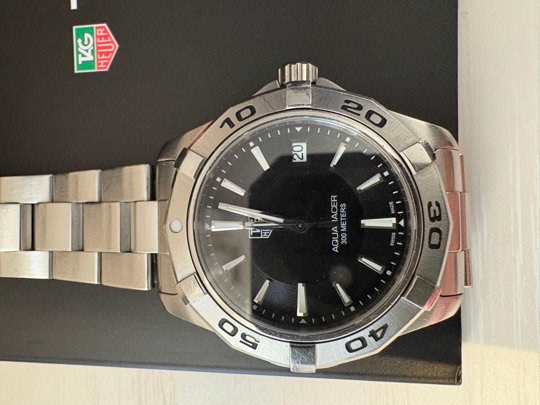 【要電池交換】TAG Heuer（タグ・ホイヤー）アクアレーサー WAP1110