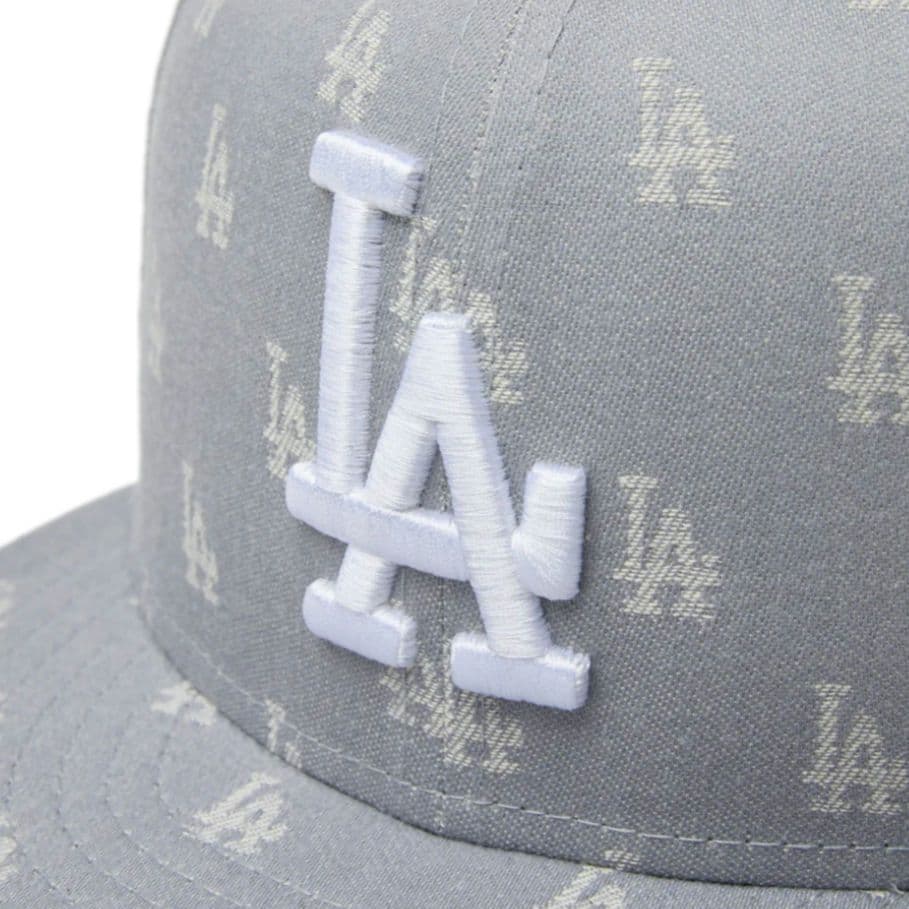 9FIFTY Jacquard ドジャース グレー　ニューエラ SM S 5個有