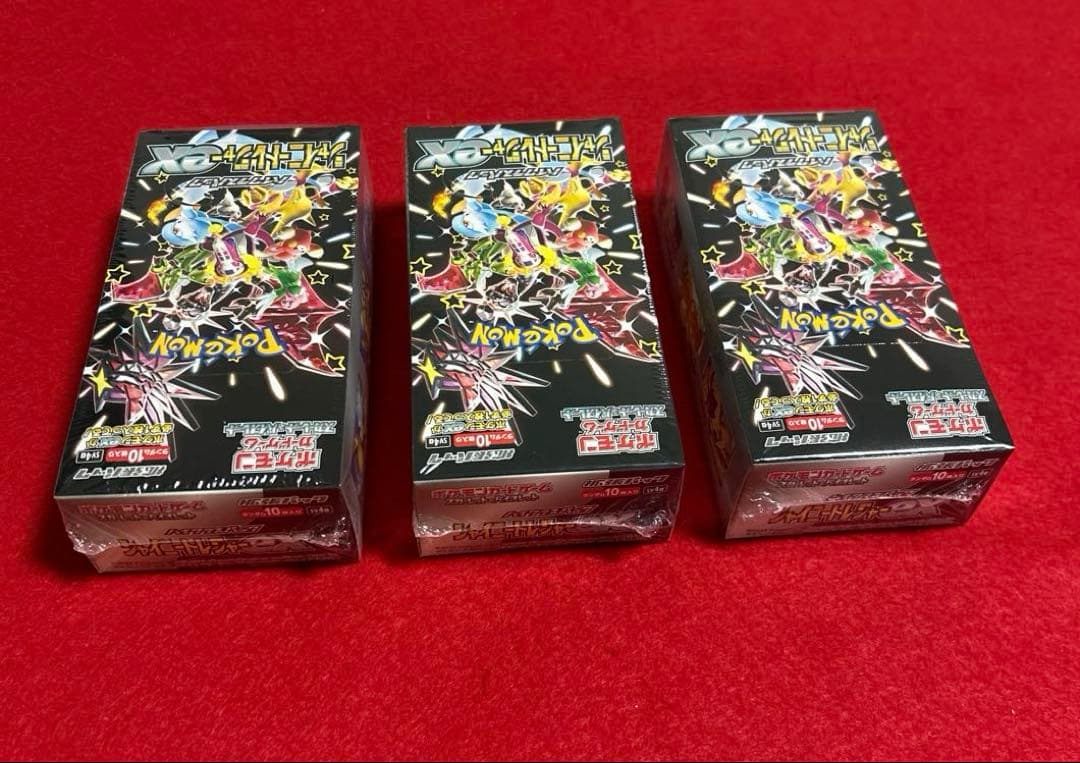 ポケモンカードゲーム シャイニートレジャーex BOX シュリンク付き