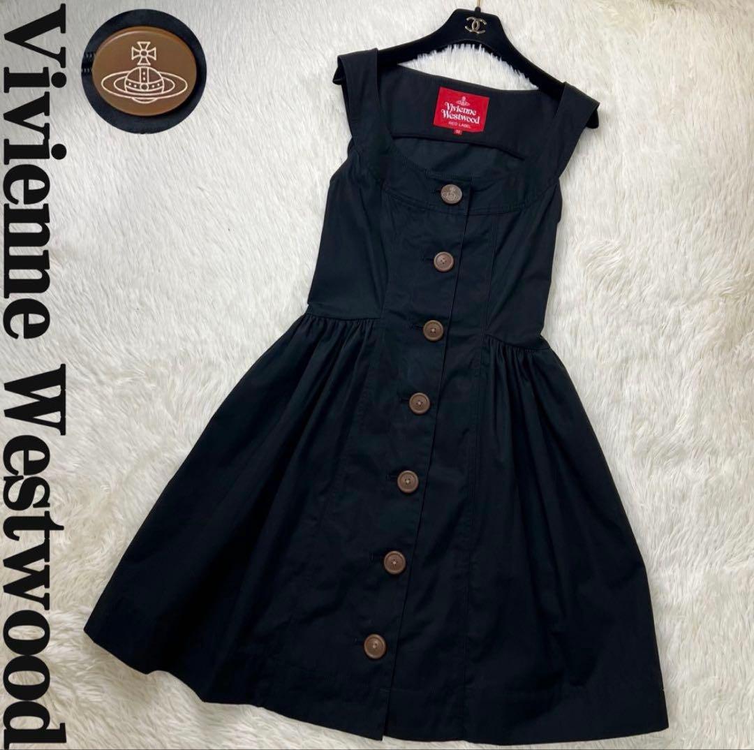 ヴィヴィアンウエストウッドオーブボタン Aラインワンピース