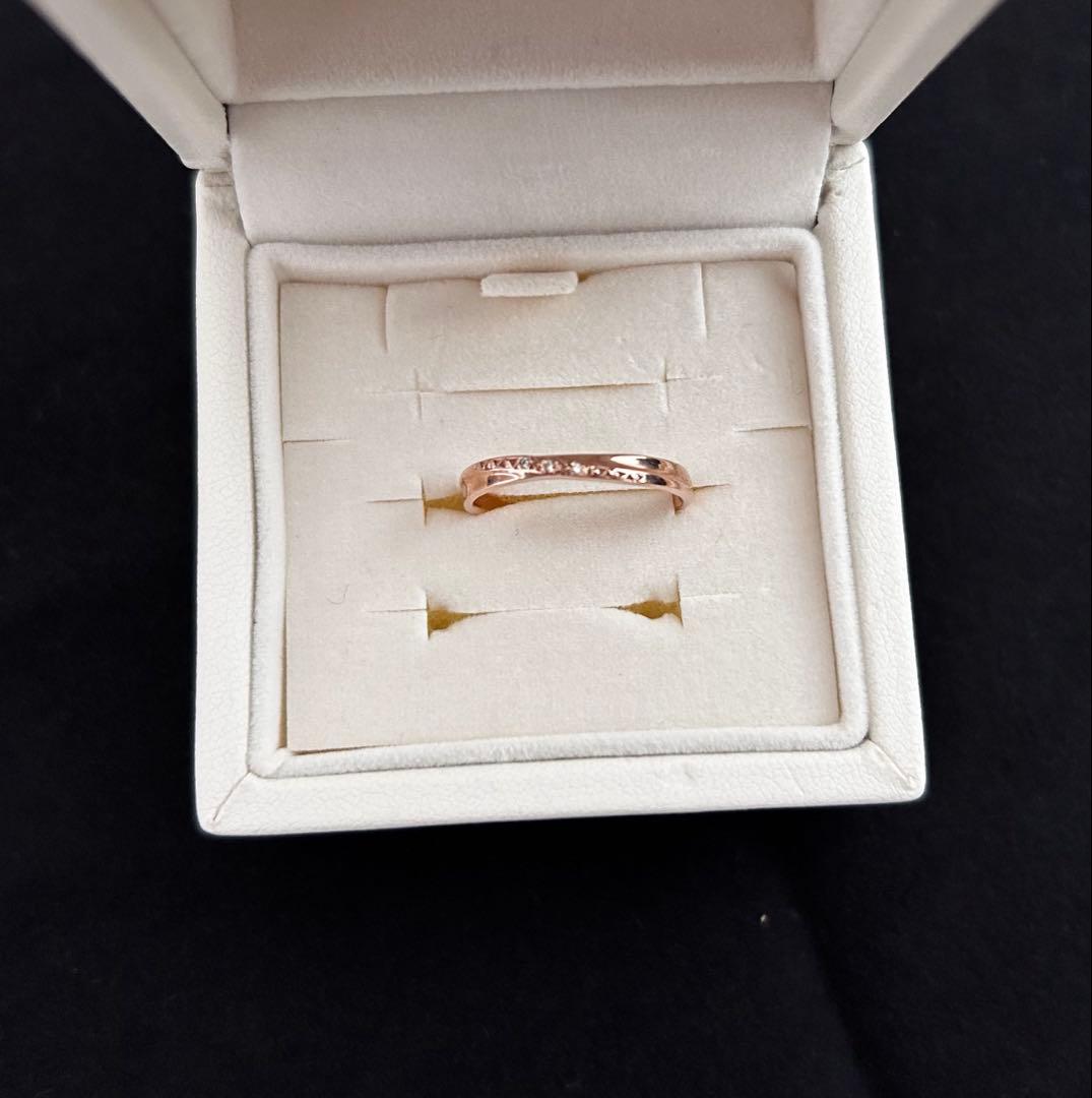 STAR JEWELRY ローズゴールドリング