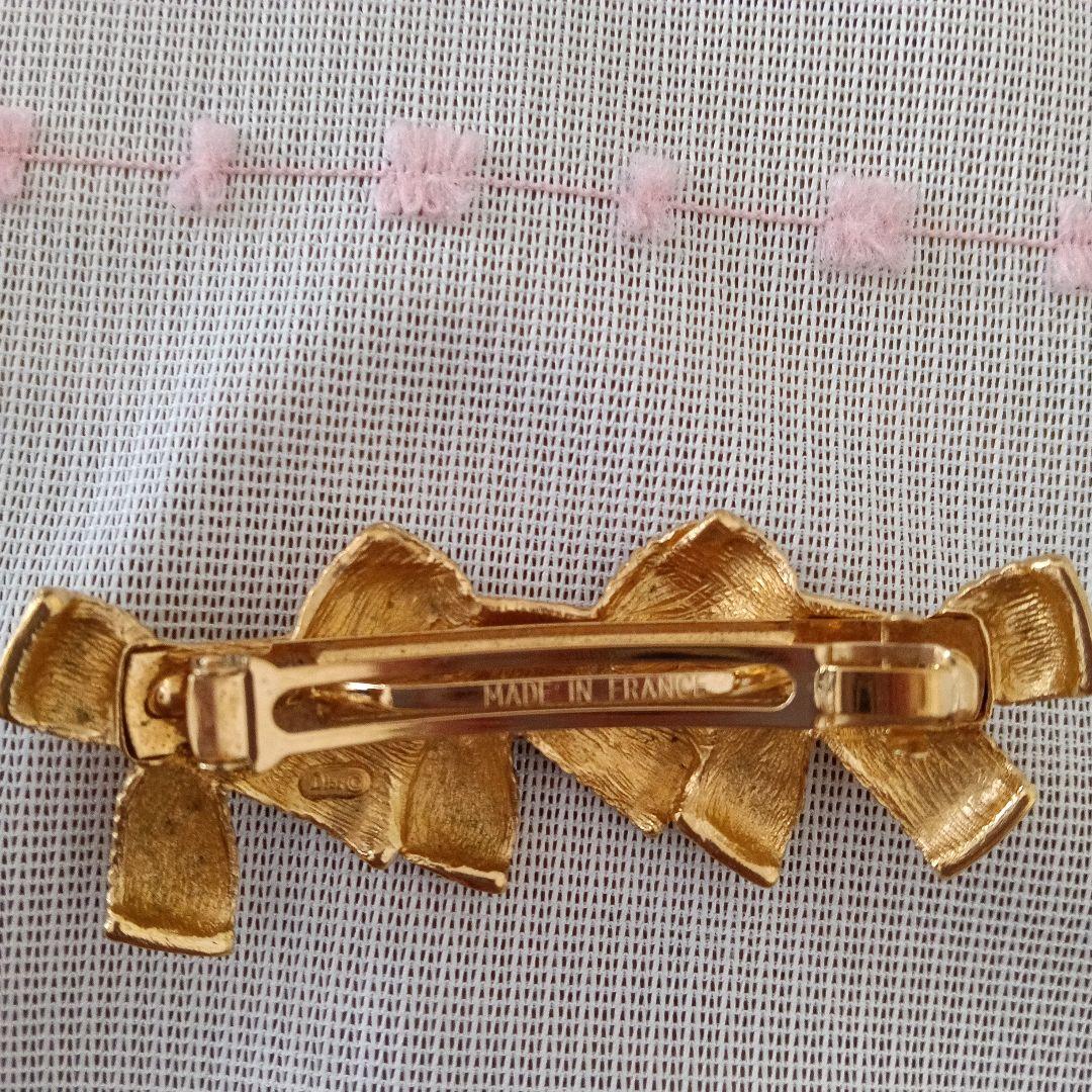 Christian Diorディオールゴールドバレッタ、ヴィンテージ