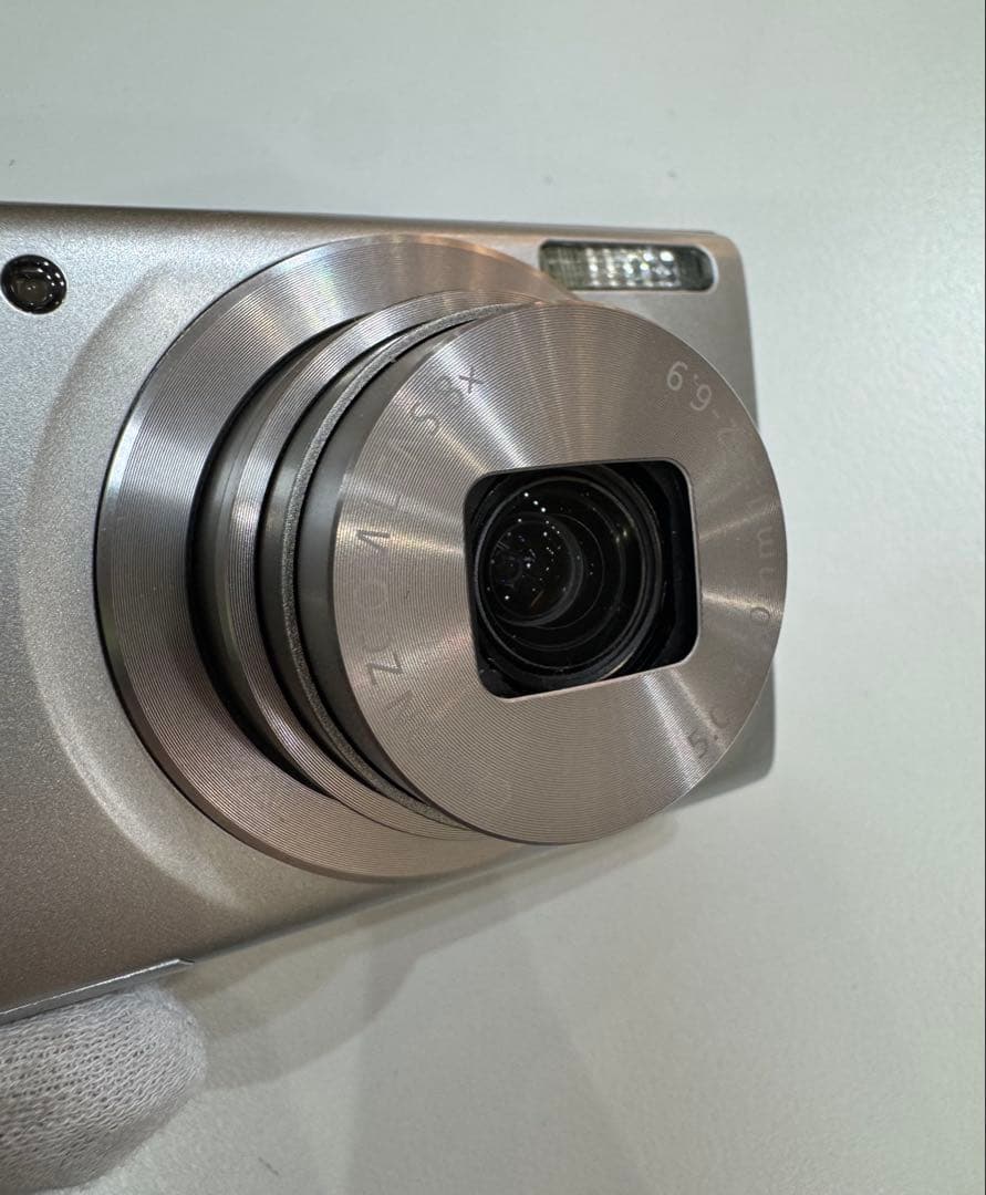 【外観美品】キャノン Canon IXY 200 デジカメ シルバー