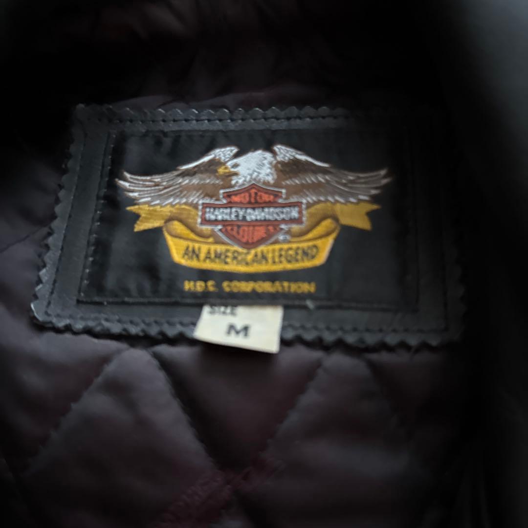 史*田様 Harley-Davidson本革 ダブルライダース