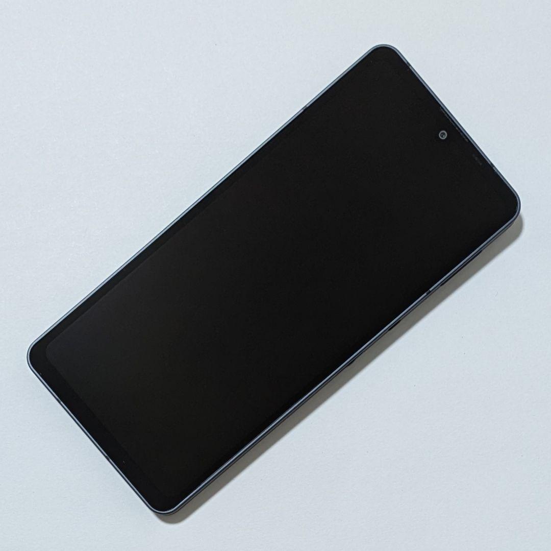 【液晶美品】AQUOS sense6 SH-M19 ブラック SIMフリー