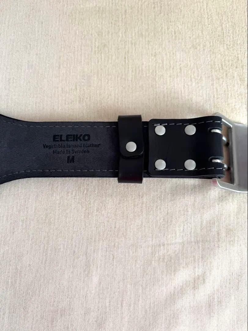エレイコ ELEIKO トレーニングベルト パワーベルト Mリフティングベルト