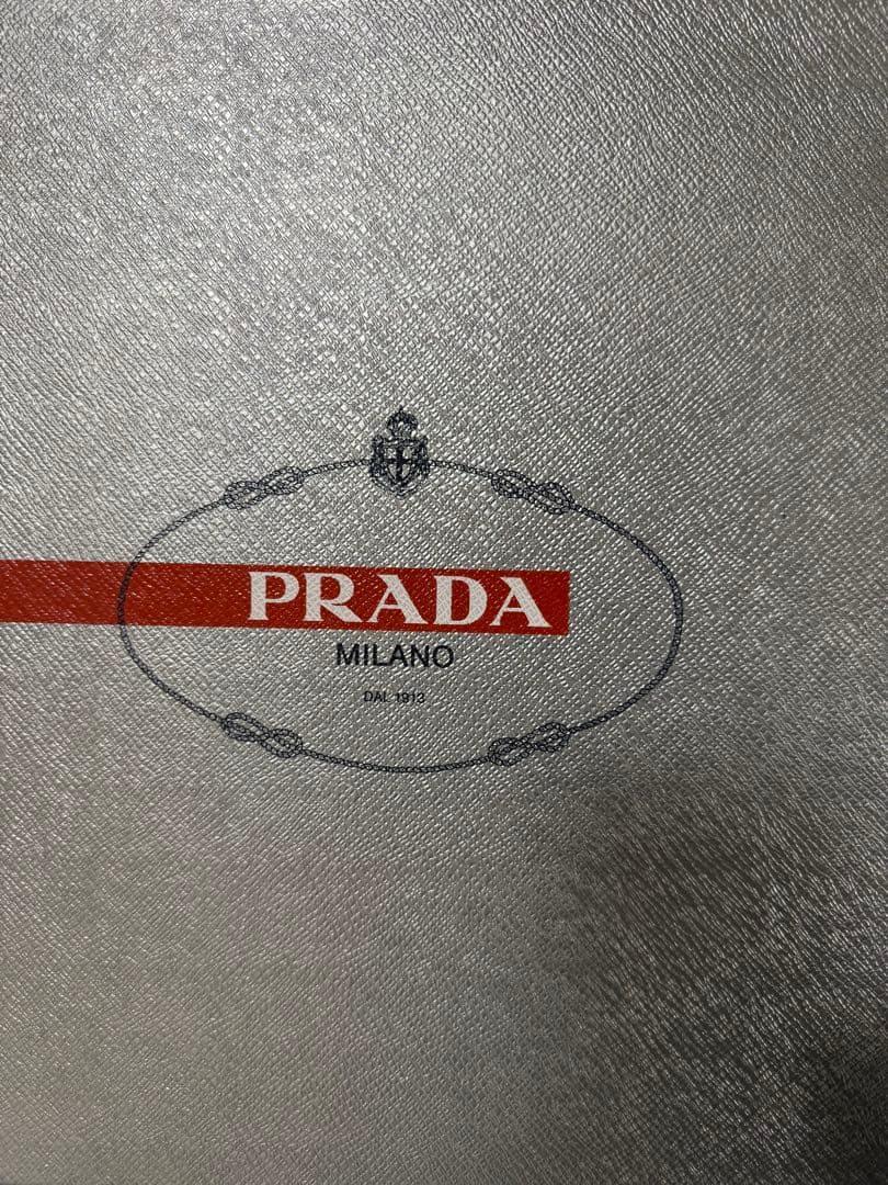 PRADA ベージュ レインブーツ　新品箱付き