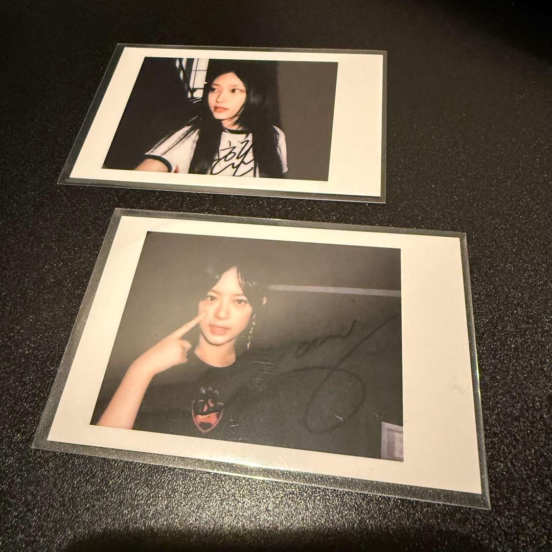 せ*い様 NewJeans ハニ、ヘリン yizhiyu 一直娱 ポラロイド　チ