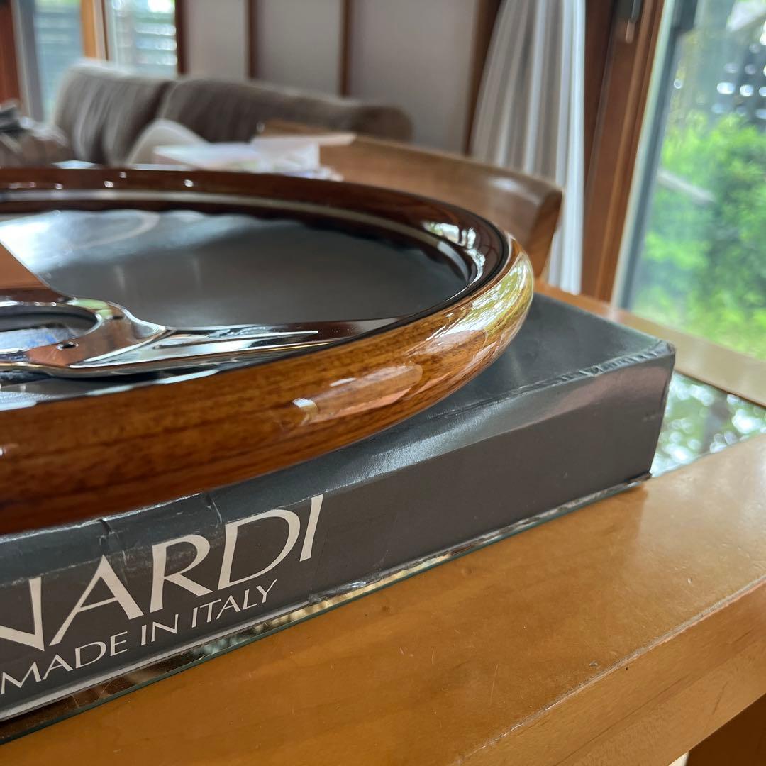 NARDI ナルディ　ステアリング　ウッド&ポリッシュ　380mm 38
